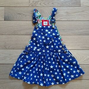 Mini borden overolls skirts size 3-4Y